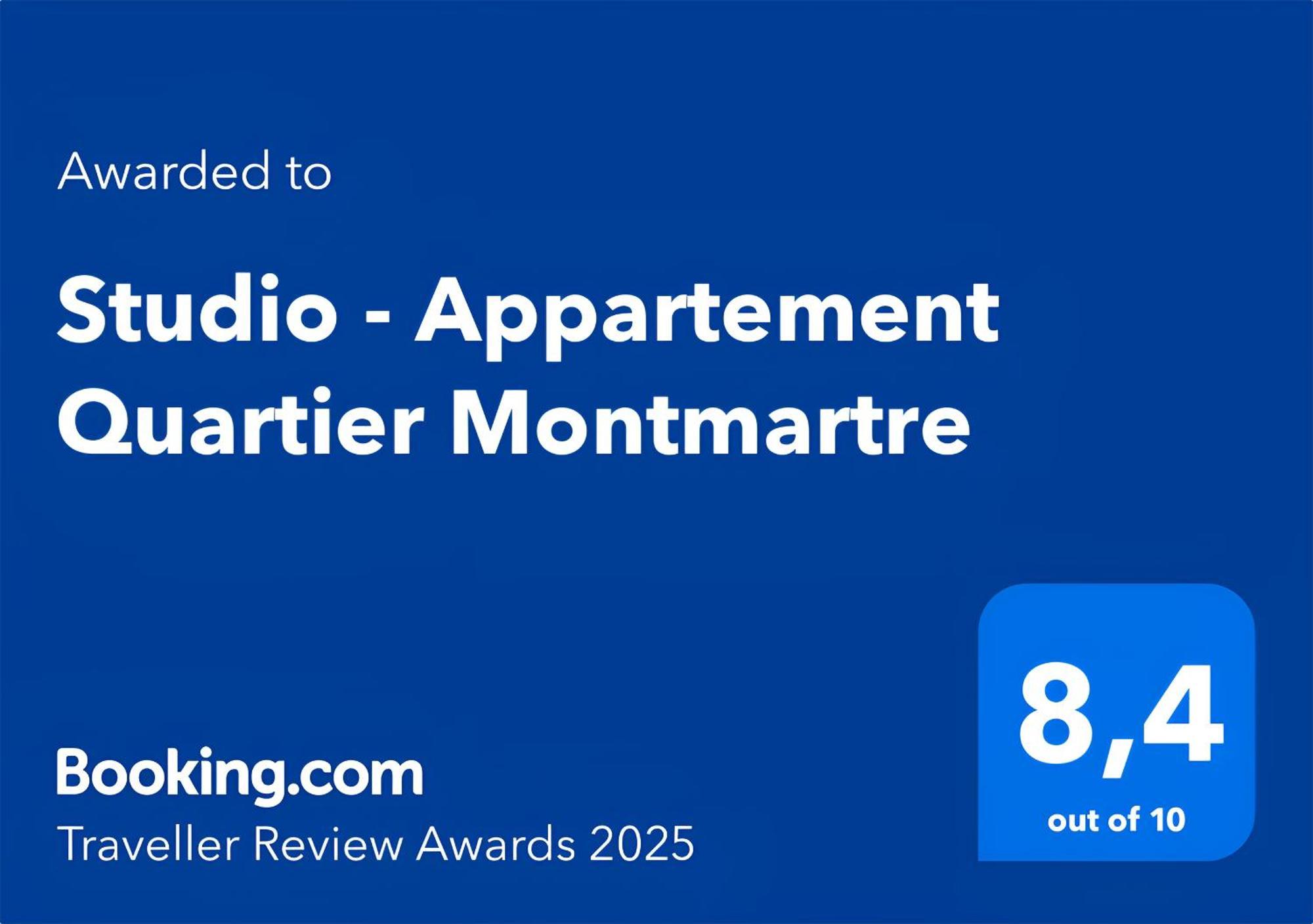 Studio - Appartement Quartier Montmartre Free Netflix Paris Dış mekan fotoğraf